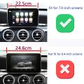 Car Phone Holder For Mercedes-Benz C Class W205 2015 2016 2017 2018 GLC 2016 - 2019 7-inch Screen Fixed Base Navigation Bracket. 
