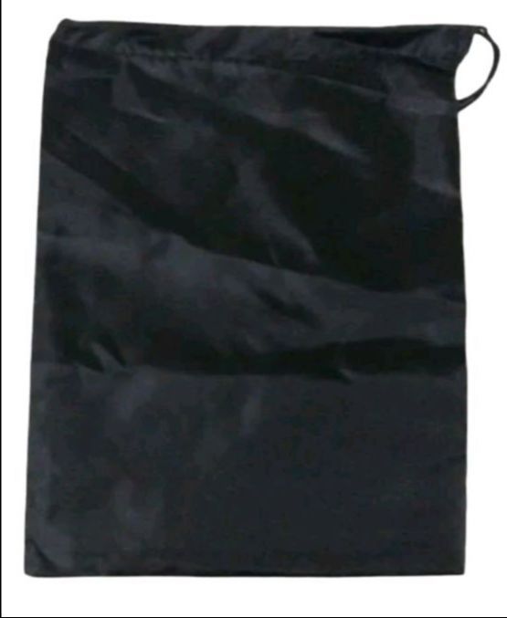 2%20Pcs%20Black%20Nylon%20Camera%20Bag%20Shoe%20Bag,%20Size:%2012%20X%208%20Inch%20-%20Image%202