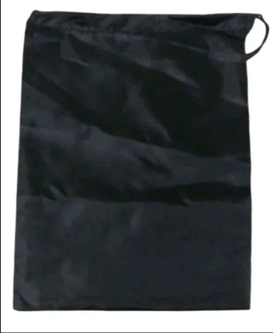 2%20Pcs%20Black%20Nylon%20Camera%20Bag%20Shoe%20Bag,%20Size:%2012%20X%208%20Inch%20-%20Image%202