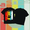 MEN'S COTTON T-SHIRT ASHES FIVE COLOR. 