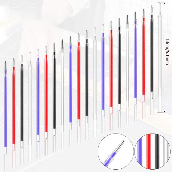 4%20Pieces%20Heat%20Erasable%20Fabric%20Marking%20Pens%20Heat%20Erase%20Pens%20with%2048%20Refills%20for%20Quilting%20Sewing%20and%20Dressmaking%20-%20Image%203