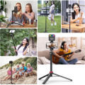 Ulanzi MT-44 Extendable Vlog Tripod (Black), Ideal Companion for Stable and Versatile Video Blogging. 