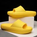 Women Slippers Thick Sole Summer Men Beach Slides Bathroom Anti-Slip Slipper Soft Sandals Fashion Flip-Flops Ultra-Light Shoes. 