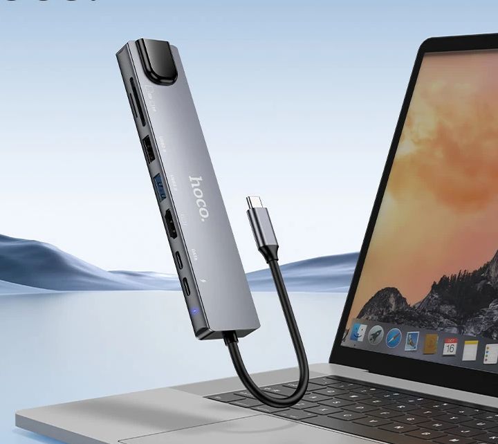 Hoco%20DUP09%208-in-1%20Docking%20Hub%20Converter%20Adapter%20-%20Image%205