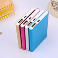 2000mAh Portable Power Bank Slim External Battery Charger for Mobile Phones with 2 USB Ports. 