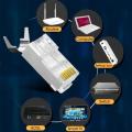 CAT6 CAT7 CAT5 RJ45 Shielded Connectors Pass Through Modular Plug Network UTP 50μ Gold-Plated 8P8C Crimp End for Ethernet Cable. 