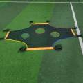 Soccer Target Soccer Goal Target Net Football Throwing Net for Players Yard 7x2m.