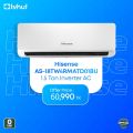 Hisense 1.5 Ton Full DC Inverter AC - AS-18TW4RMATD01BU with Official Warranty and Free Delivery. 