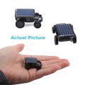 【3C VictoryEagle】2X High Quality Smallest Mini Car Solar Car Racer Educational Gadget Children Kid's Toys Hot.