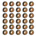 Toroid Inductor Wire 30Pcs Horizontal Copper Coil with Casing Pipe for PCB Circuit Board 5026 15UH 6A.