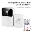 Video Doorbell Smart Doorbell Camera Visual Intercom Night Vision Wireless Door Bell Security Protection. 