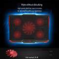 Laptop Cooling Pad for 1417 Inch Laptops, with Five Stove Fans, TNBK0033. 