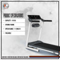 Q3M Multi-function Foldable Motorized Treadmill. 