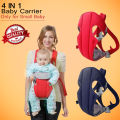 BabyGo 4-in-1 Baby Carrier With Comfortable Cushioned Head Support & Buckle Straps Multicolor. 