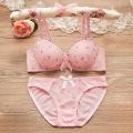 Lace bra girl bra suit bra and underwear pants soft bra comfortable seamless bra adjustable bra. 