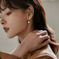 Fashion Korean Vintage Non-piercing Pearl Tassel Ear Hook Long Hanging Drop Earrings Jewellery Gift For Women. 