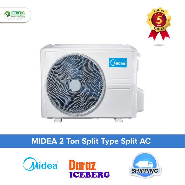 MIDEA%202%20ton%20Split%20type%20AC%20NON%20INVERTER%20(%205%20years%20compressor%20warranty%20)%20low%20energy%20-%20Image%203