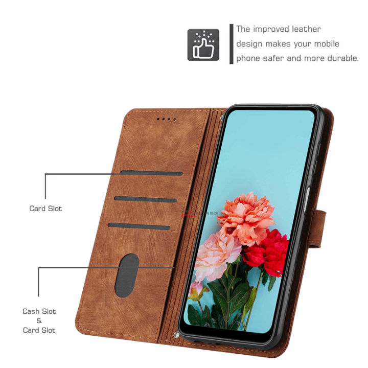 PlusCase%20for%20Xiaomi%20Redmi%20Note%2012%204G%20Vintage%20PU%20Leather%20Wallet%20Case%20Flip%20Stand%20Card%20Slot%20Cover%20-%20Image%208