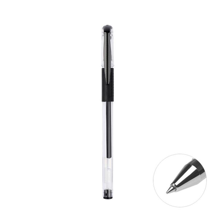 0.5mm Ballpoint Pen Black Blue Red Refill Ink Color Students School Office Stationery