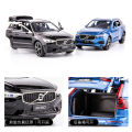 1:32 VOLVOS XC60 XC90 SUV Off-road Diecast Alloy Car Model Toy Cars Sound Light Pull Back Car Vehicle Children Toy Collection. 