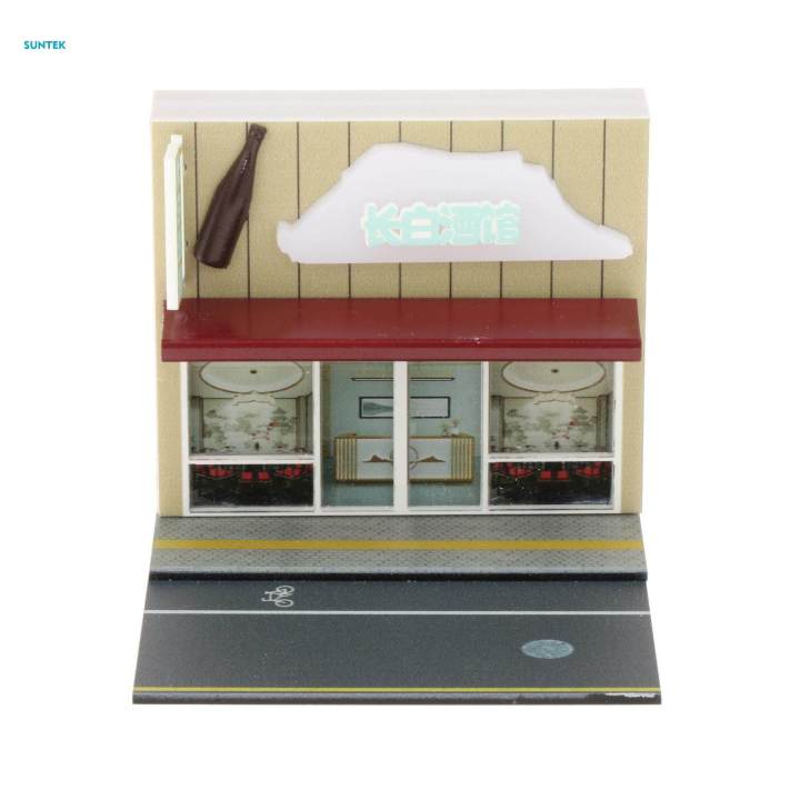 1/64%20Shop%20Model%20Diorama%20Kits,%20Diy%20Buildings%20Kits,%20Simulation,%20with%20Lights%20S%20Scale%20Scenery%20for%20Dollhouse%20Decor%20Architectural%20Building%20Scene%20Props%20-%20Image%203