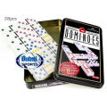 Dominoes Game set 28_Double Six  Black  Dot. 