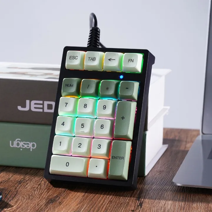 Plug-and-play%20Mini%20T21%20Digital%20Mechanical%20Keyboard%20Reliable%20Durable%20Compact%20Green%20External%20Keypad%20Ergonomic%20Portable%20Financial%20-%20Image%202
