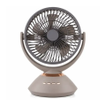 Joy Super JY-2571 Professional 6 Battery Rechargeable Portable Table Fan. 