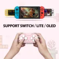 Mini Wireless Controller, Remote for Anki,Switch/OLED, Windows,MacOS and Android with Cable and Strap,Designed for Classic Games. 