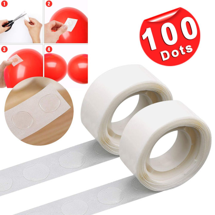 100%20pcs%20Super%20Sticky%20Double-Sided%20Adhesive%20Dot%20Fixed%20For%20Balloon%20Birthday,%20Anniversary,%20Wedding%20Party%20Decoration%20-%20Image%202