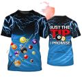Billiards Snooker Print Shirt Men's T-shirt Tops Summer Casual Sweatshirt Oversized Short Sleeve Pullover Personalized Clothes. 