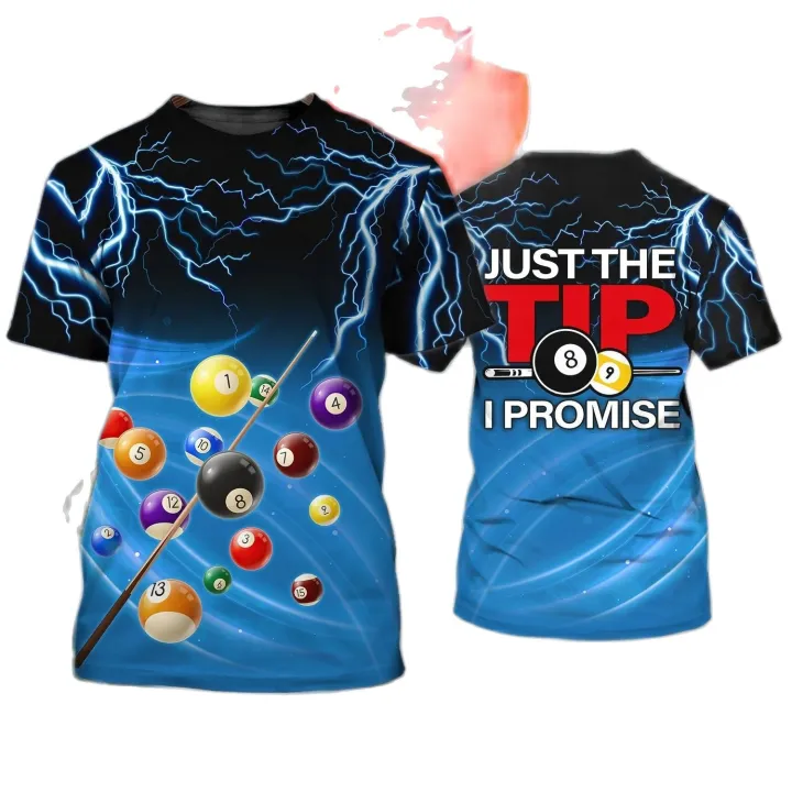 Billiards%20Snooker%20Print%20Shirt%20Men's%20T-shirt%20Tops%20Summer%20Casual%20Sweatshirt%20Oversized%20Short%20Sleeve%20Pullover%20Personalized%20Clothes%20-%20Image%205