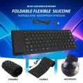 Ultra Slim USB Flexible Foldable Keyboard Portable. 