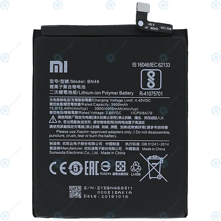 For%20Xiaomi%20Redmi%20Note%208%20Redmi%20Note%208T%20BN46%20Battery%20Capacity%204000mAh%20High%20Quality%20Phone%20Replacement%20Batteries%20-%20Image%205