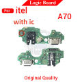 Charging Logic Board For itel A26 A48 A49 A49 Play A50 A60 A70 P40 S23 Charging Port USB Plug PCB Dock Connector Spare parts. 
