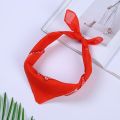 55*55cm New Fashion Hip Hop Bandana Square Scarf Men Black Red Paisley Headband Printed Women Boys Girls Sports Hiking Scarves. 