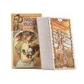 Tarot Mucha Cards Tarot Deck Card Game Toy Tarot Divination Card Game Board Guidance Divination for beginners.
