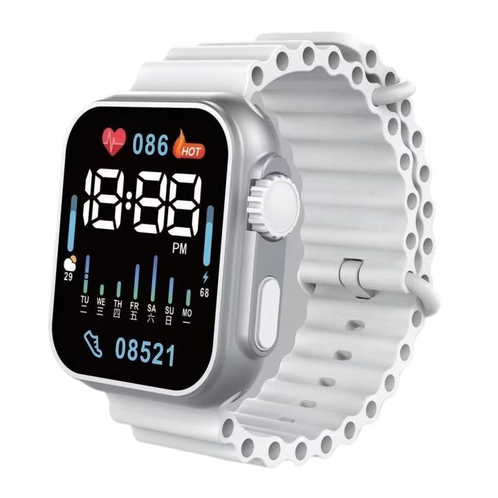 Black%20Square%20Dial%20Digital%20Watch%20%20for%20Women%20-%20Image%203