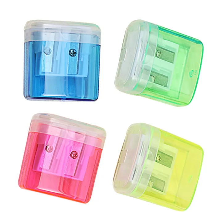 Pencil%20Sharpener%20Student%20Stationery%20with%20Container%20Colorful%20Double%20Hole%20Plastic%20Transparent%20Pencil%20Sharpener%20for%20Children%20-%20Image%202