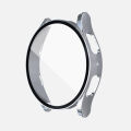 For Samsung Galaxy Watch 4 and Watch 5 Smart Watch Case PC+Tempered Glass Screen Protector Full Cover Bumper Cases.
