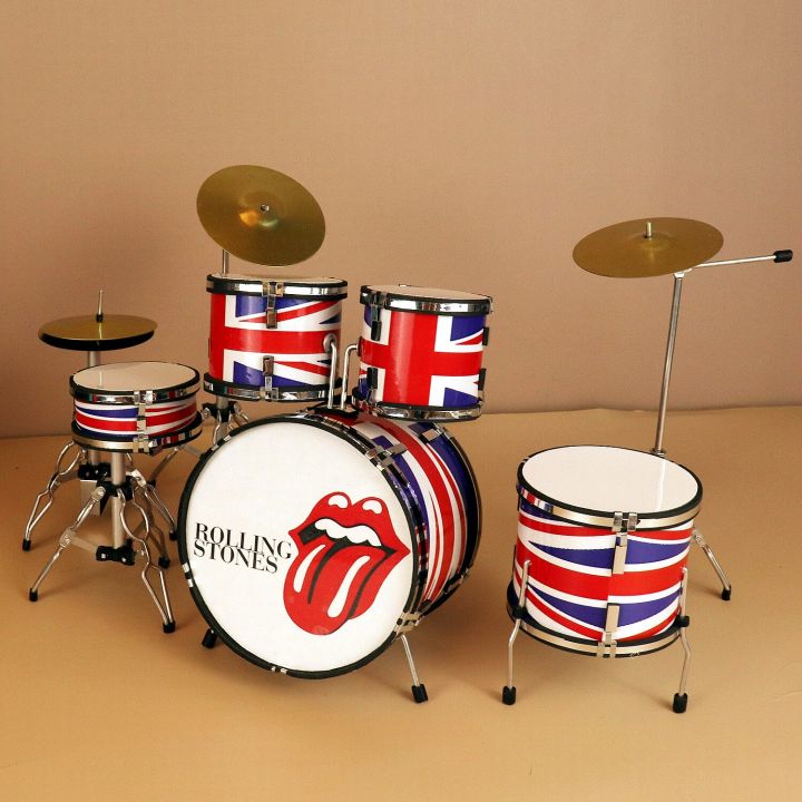 Miniature%20Drum%20Set%20Replica%20Mini%20Musical%20Instrument%20Model%20Action%20Figures%20Accessory%20Dollhouse%20Collection%20Home%20Display%20Decorative%20-%20Image%206