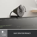 Logitech Brio 300 Full Hd Webcam with Privacy Shutter, Noise Reduction Microphone, USB-C, Certified for Zoom, Microsoft Teams, Google Meet, Auto Light Correction.