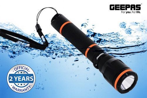 Geepas GFL4659N Rechargeable LED Flashlight