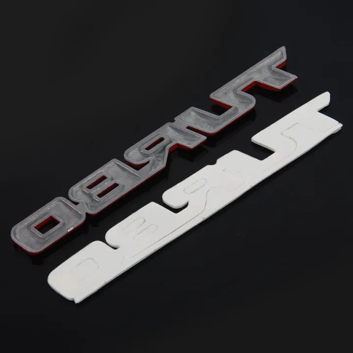 TURBO%20Universal%20Car%20Motorcycle%20Auto%203D%20Metal%20Decal%20Sticker,%20Red%20-%20Image%207