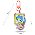Acrylic POPMART PUCKY Fairy Pendant Keychain Bag Toys Doll Cute Gift Ornaments Gift Fayshow. 