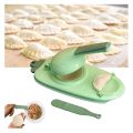 Dumpling Maker, Pitha Maker Creative Household New 2 In 1 Dumpling Maker, Dumpling Moulds,r Tools Mold - Bix super shop.