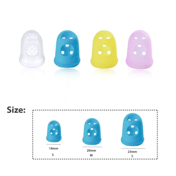 4Pcs/Set%20Guitar%20Silicone%20Finger%20Guards%20Guitar%20Fingertip%20Protectors%20For%20Ukulele%20And%20Guitar%20-%20Image%202