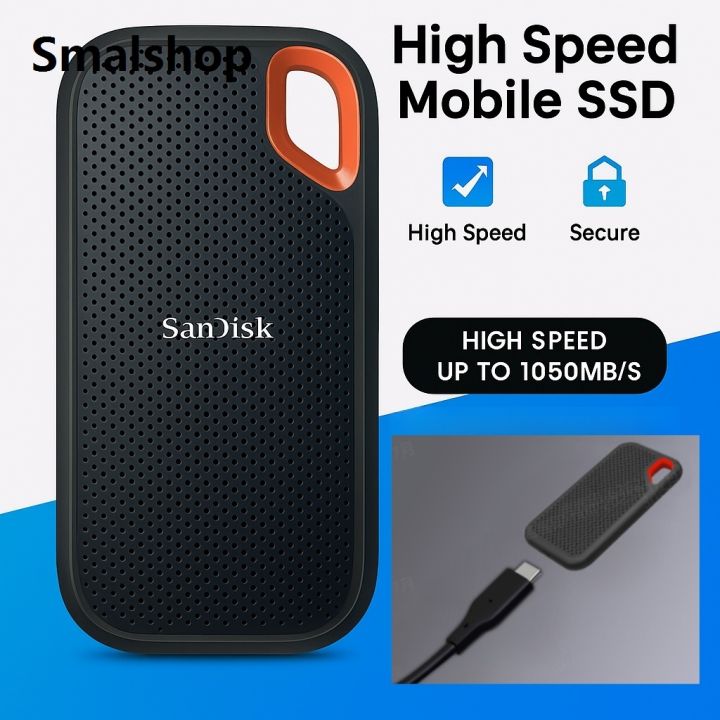 Smalshop 【Authentic 】6TB High-Speed Solid-State Mobile Hard Drive Flash ...