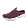Breathable Light Women Shoes New Casual Half Slippers Outdoor Flats Zapatos De Mujer Plus Size Quality Shoes for Woman Slippers. 