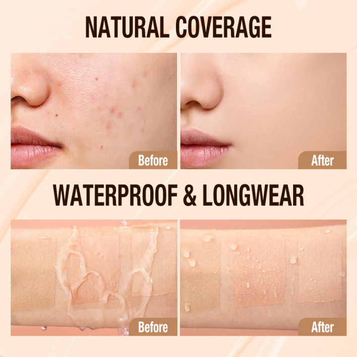 Wholesale%20O.TWO.O%20Liquid%20Foundation%20Cream%20for%20Face%2030ml%20High%20Coverage%20Makeup%20Base%20SPF30%20Waterproof%20Concealer%20Makeup%20Foundation%20-%20Image%203